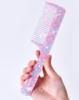 Vellen Hair 3-Piece Comb Set | Gentle Detangling in 3 Sizes – Includes Travel Comb & Tortoiseshell Design