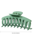 Vellen Hair Extra Large Claw Clips – 4 Pack Matte Finish, Non-Slip Hair Clips for Thick Hair - Pastel