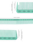 Vellen Hair® Ultimate Cutting Comb - VH202 - 17.8 cm / 7 inch - Mint