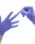 Nitrile Gloves - 100 Pack - Violet