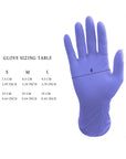 Nitrile Gloves - 100 Pack - Violet