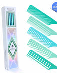 Ultimate Highlighting Comb Set 2.0 - 5 Sizes - Mutli-s