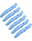 Alligator Hair Clips - 6 Pack - Cerulean