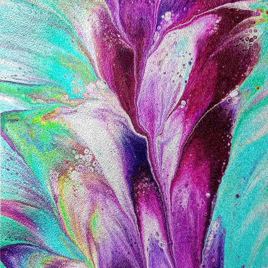 Pop Up Foil Sheets - 500 Sheets - 15 Micron - Lily Flower