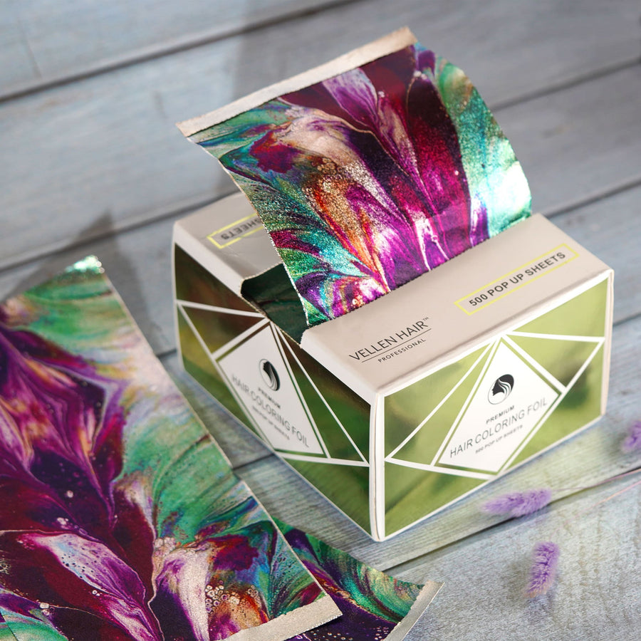 Pop Up Foil Sheets - 500 Sheets - 15 Micron - Lily Flower
