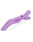 Alligator Hair Clips - 6 Pack - Purple