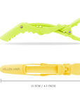 Alligator Hair Clips - 6 Pack - Rainbow