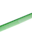 Vellen Hair® Ultimate Cutting Comb - VH202 - 17.8 cm / 7 inch - Green Transparent