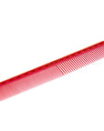 Vellen Hair® Ultimate Cutting Comb - VH202 - 17.8 cm / 7 inch - red transparent