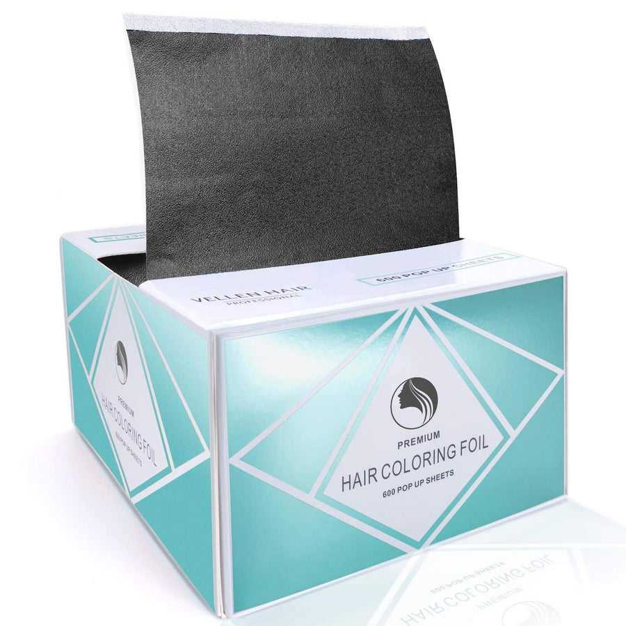 Pop Up Foil Sheets - 600 Sheets - 13 Micron - Black Stone