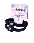 Durable & Stylish Elastic Hair Bands – 2 -Pack