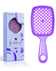 Vellen Hair Detangler Brush for Curly and Straight Hair - Lila