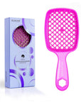 Vellen Hair Detangler Brush for Curly and Straight Hair - Pink