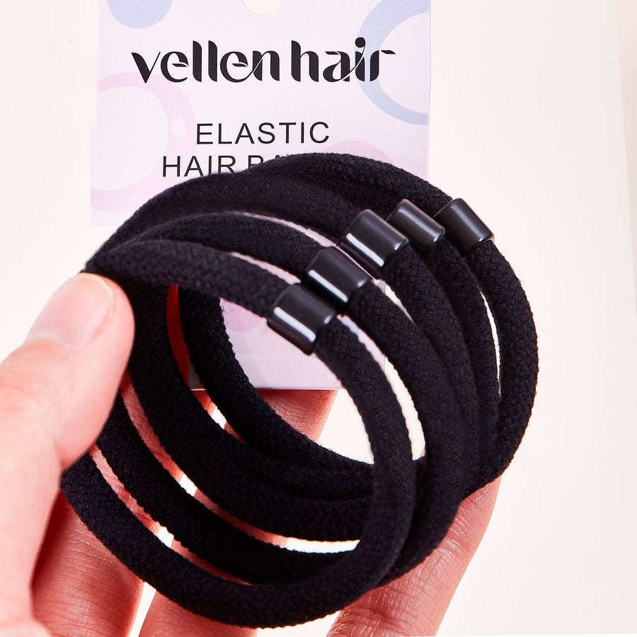 Durable & Stylish Elastic Hair Bands – 5-Pack