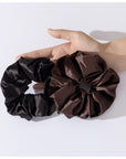 Luxurious Satin Hair Scrunchies by Vellen Hair