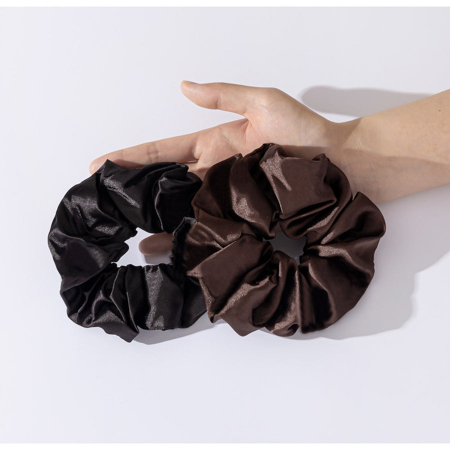 Luxurious Satin Hair Scrunchies by Vellen Hair