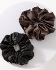 Luxurious Satin Hair Scrunchies by Vellen Hair