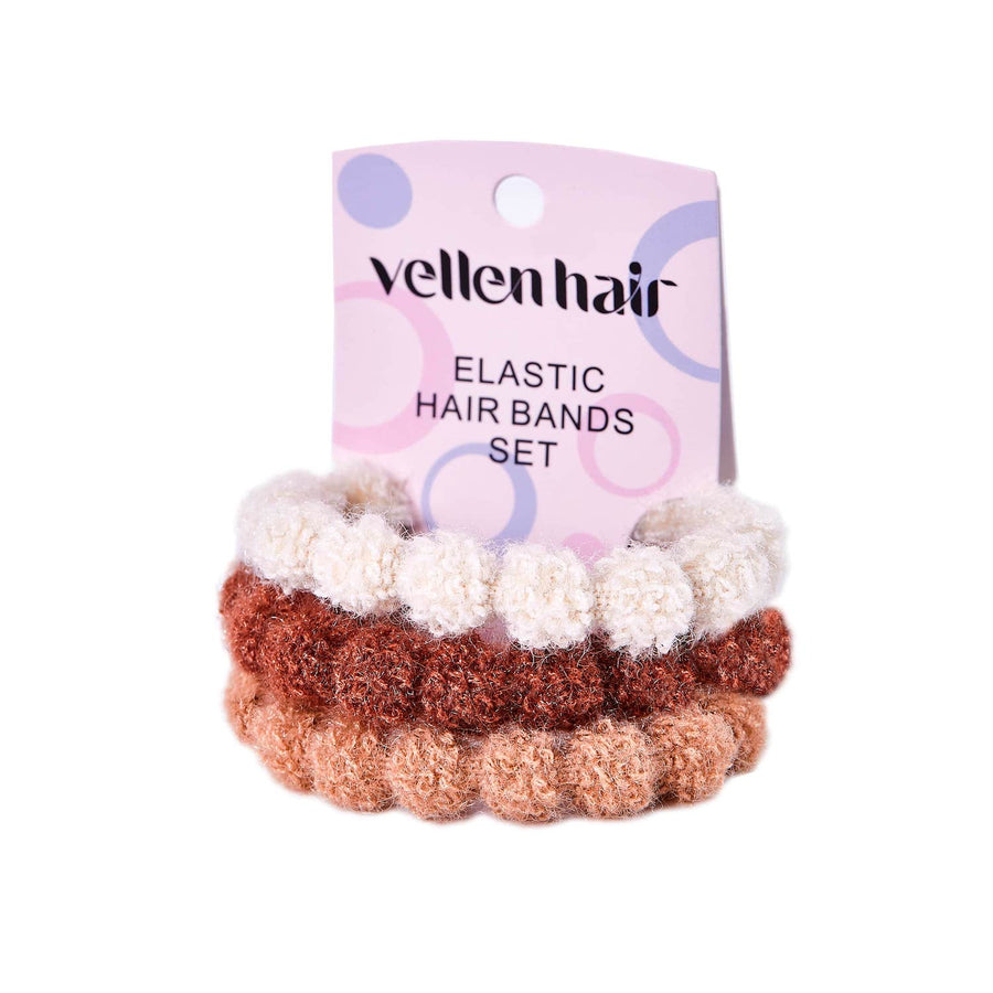 Durable & Stylish Elastic Hair Bands – 3-Pack