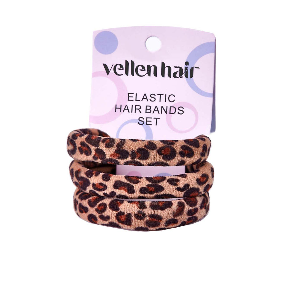 Durable & Stylish Elastic Hair Bands – 3-Pack