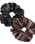 Luxurious Satin Hair Scrunchies by Vellen Hair