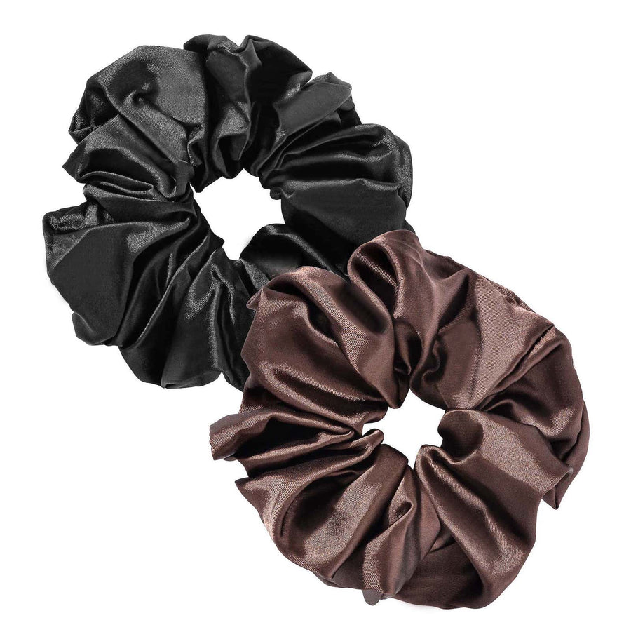 Luxurious Satin Hair Scrunchies by Vellen Hair