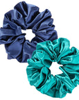 Luxurious Satin Hair Scrunchies by Vellen Hair