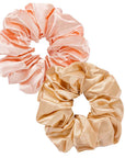 Luxurious Satin Hair Scrunchies by Vellen Hair