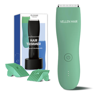 Vellen Hair Precision Body Trimmer – Waterproof, Rechargeable, and Gentle on Skin