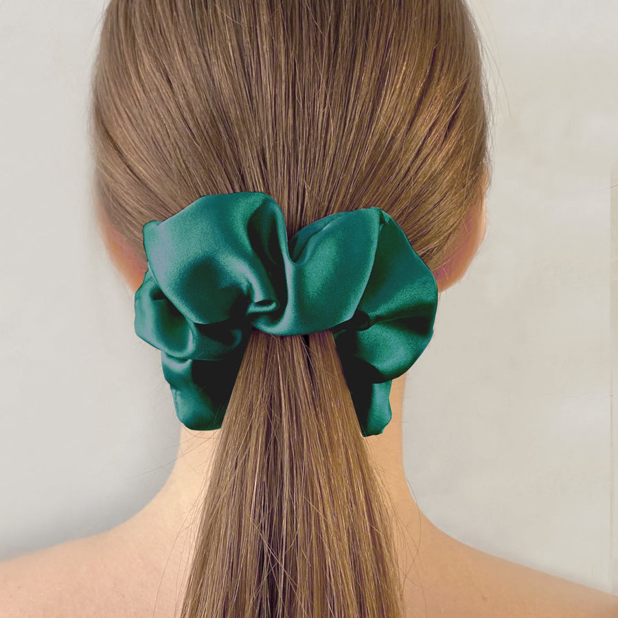 Luxurious Satin Hair Scrunchies by Vellen Hair