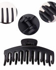 Vellen Hair Extra Large Claw Clips – 4 Pack Matte Finish, Non-Slip Hair Clips for Thick Hair