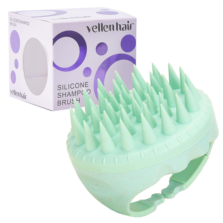 The Vellen Hair Scalp Massage Brush for Deep Cleansing & Hair Growth Stimulation