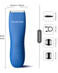 Vellen Hair Precision Body Trimmer – Waterproof, Rechargeable, and Gentle on Skin