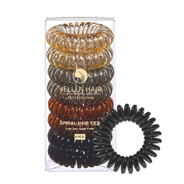 Vellen Hair Ultimate Spiral Hair Ties for Every Hair Type