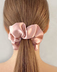 Luxurious Satin Hair Scrunchies by Vellen Hair