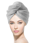 Microfiber Hair Turban (3-Pack) – Super Absorbent Hair Towels for Quick Drying, Anti-Frizz, and Gentle Care