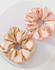 Luxurious Satin Hair Scrunchies by Vellen Hair