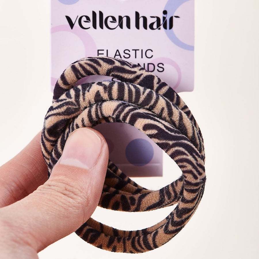 Durable & Stylish Elastic Hair Bands – 3-Pack