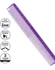 Vellen Hair® Ultimate Cutting Comb - VH206 - 18.7 cm / 7.36 inch - Purple