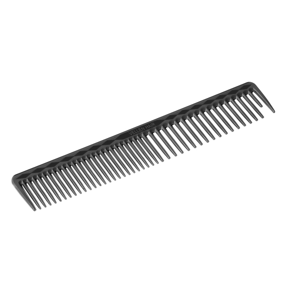 Vellen Hair® Ultimate Cutting Comb - VH207 - 18.4 cm / 7.24 inch - Black