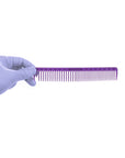 Vellen Hair® Ultimate Cutting Comb - VH207 - 18.4 cm / 7.24 inch - Purple