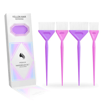 Color Brush - 4 Pack - Purple/Pink