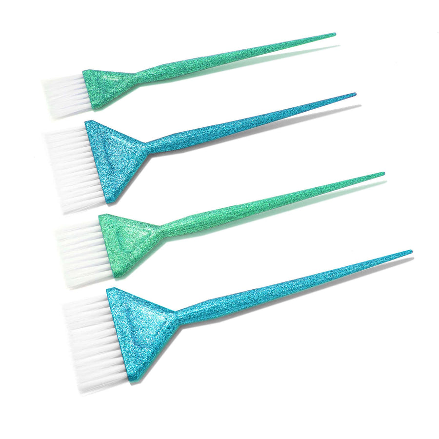 Glam Color Brush - 4 Pack - Mint/Blue