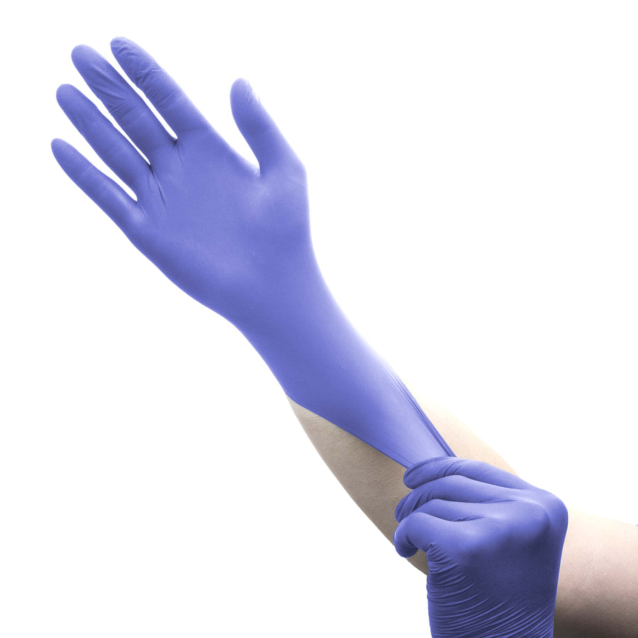 Nitrile Gloves - 100 Pack - Violet