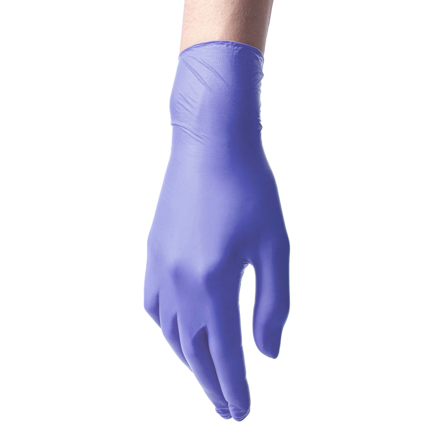 Nitrile Gloves - 100 Pack - Violet