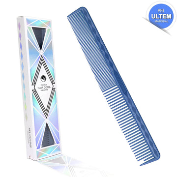 Vellen Hair® Ultimate Cutting Comb - VH202 - 17.8 cm / 7 inch - Blue