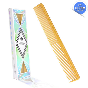 Vellen Hair® Ultimate Cutting Comb - VH202 - 17.8 cm / 7 inch - Yellow