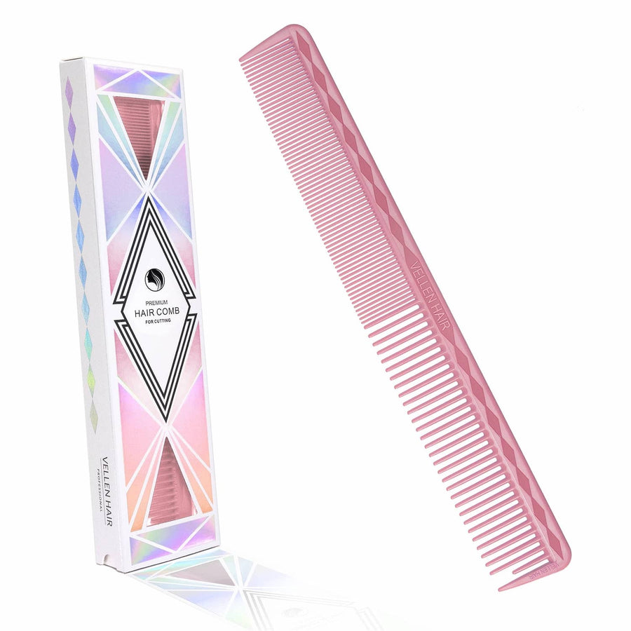 Vellen Hair® Ultimate Cutting Comb - VH202 - 17.8 cm / 7 inch - Pink