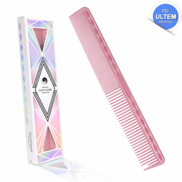 Vellen Hair® Ultimate Cutting Comb - VH202 - 17.8 cm / 7 inch - Pink