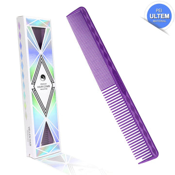 Vellen Hair® Ultimate Cutting Comb - VH202 - 17.8 cm / 7 inch - Purple