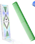 Vellen Hair® Ultimate Cutting Comb - VH202 - 17.8 cm / 7 inch - Green Transparent